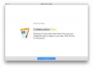 Apple Adds Collaboration to Pages