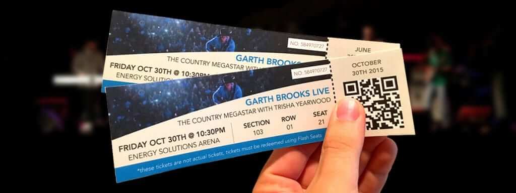Concert Tickets Template for Pages
