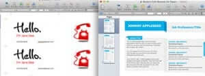 2 New Templates - Mommy Cards and Resume Template