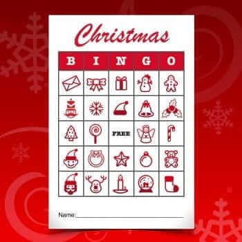 Christmas Bingo - MacTemplates.com