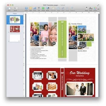 DVD Cover Template Preview