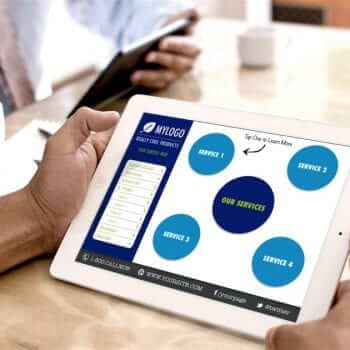 Alternative view of Interactive Keynote Presentation Template