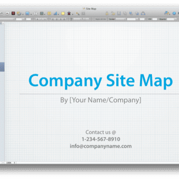 Alternative view of Site Map Presentation