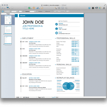 Modern Resume Template