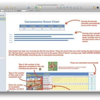 Scoring Sheet Instructions