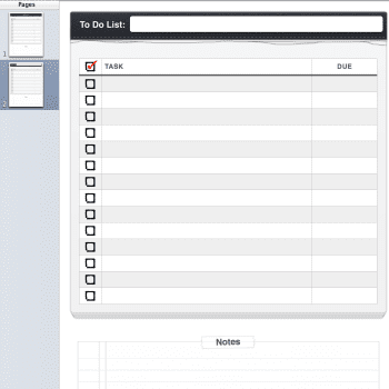 Alternate To Do List with Writable Title
