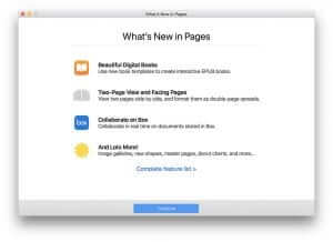 What's New in Pages July 2018